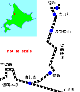 留萌鉄道マップ